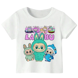 تیشرت دخترانه مدل A22 Labubu