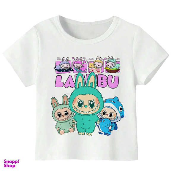 تیشرت دخترانه مدل A22 Labubu