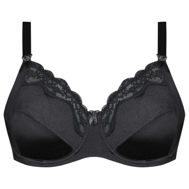 سوتین زنانه لین مدل فنردار کد 4680-606 رنگ نوک مدادی