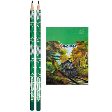 مداد مشکی آریا به همراه مداد رنگی 12 رنگ مجموعه 14 عددی