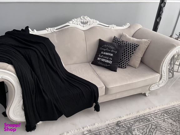 شال مبل و تخت کوکو جم مدل دیانا سایز 170×140 سانتی متر