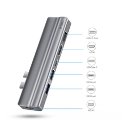 هاب Type-C هشت پورت ویوو مدل Alpha T9