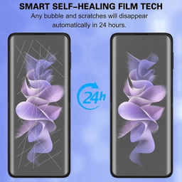 محافظ صفحه نمایش مات بوف مدل Hydrogel-Matte مناسب برای گوشی موبایل سامسونگ Galaxy Z Flip 5 به همراه محافظ پشت گوشی