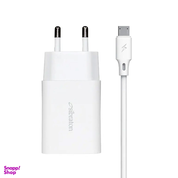 شارژر دیواری 10 وات سیبراتون مدل S-W1245A به همراه کابل microUSB