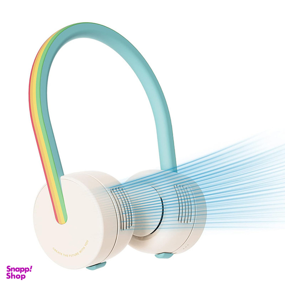 پنکه دور گردنی کودک زوی زویی مدل F8 Rainbow