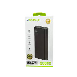 پاوربانک مدل SA-22 ظرفیت 20000 میلی آمپر ساعت