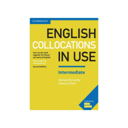 کتاب English collocation in use اثر M. McCarthy and F.ODell انتشارات Cambridge دو جلدی