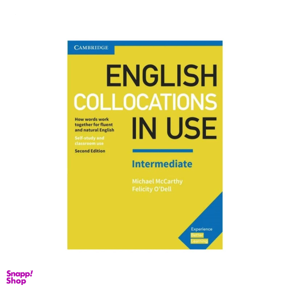 کتاب English collocation in use اثر M. McCarthy and F.ODell انتشارات Cambridge دو جلدی