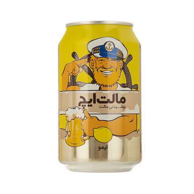 ماءالشعیر مالت ایچ با طعم ليمو حجم ۳۳۰ میلی لیتر