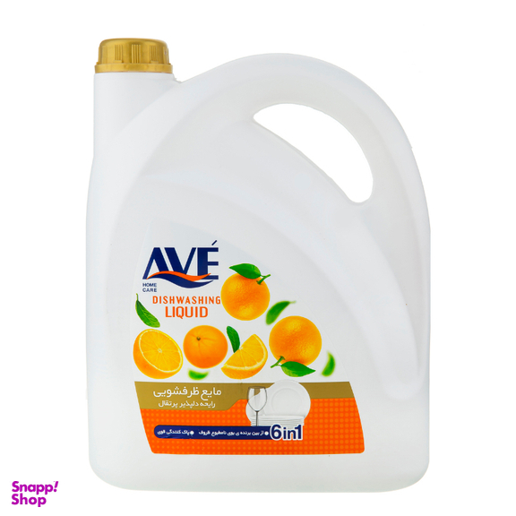 مایع ظرفشویی اوه رایحه پرتقال وزن 3750 گرم