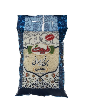 برنج ایرانی هاشمی طبیعت وزن 2.5 کیلوگرم