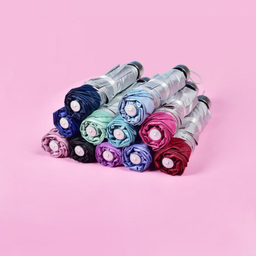 چتر تاشو دو‌لایه مدل ضد‌ باد به همراه کیف