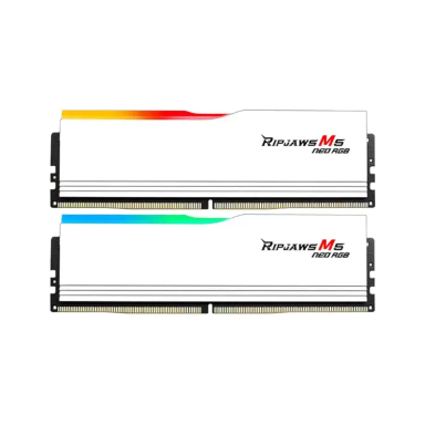 رم دسکتاپ DDR5 دوکاناله 6000 مگاهرتز CL36 جی اسکیل مدل RIPJAWS M5 RGB ظرفیت 16 گیگابایت بسته 2 عددی