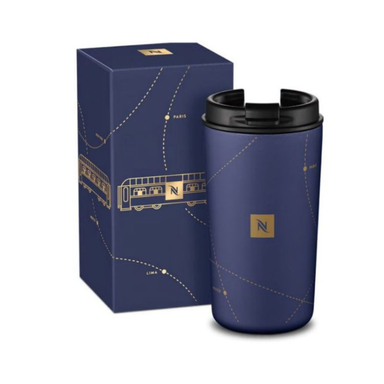 تراول ماگ نسپرسو مدل نوماد فستیو طرح Odyssey Blue ظرفیت 400 میلی لیتر