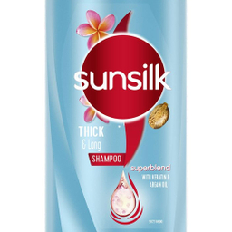 شامپو مو روزانه سان سیلک (Sunsilk) مدل Thick & Long حجم 600 میلی لیتر