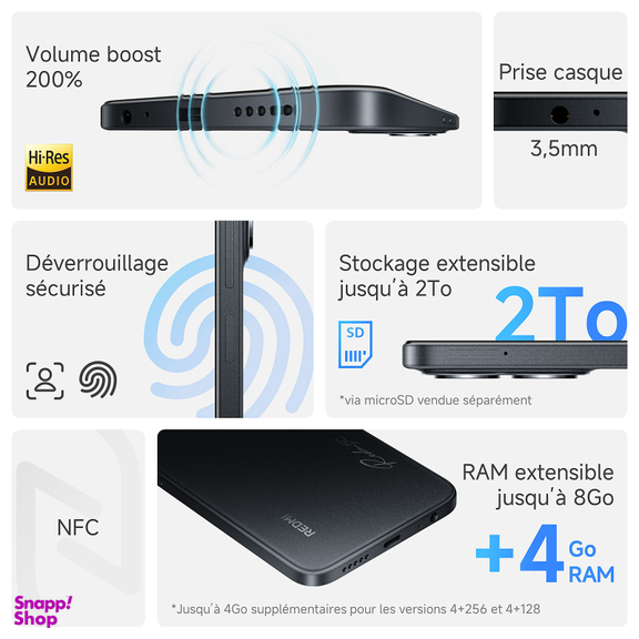 گوشی موبایل شیائومی مدل Redmi 15C 4G دو سیم کارت ظرفیت 256 گیگابایت و رم 8 گیگابایت