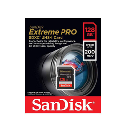 کارت حافظه سن دیسک MicroSDHC مدل Extreme PRO SDX UHS-I SPEED 200MB ظرفیت 128 گیگابایت