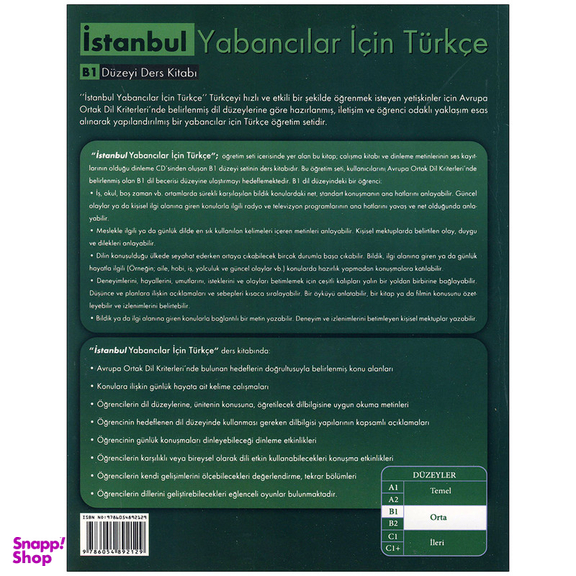کتاب istanbul B1 اثر جمعی از نویسندگان انتشارات زبان مهر به همراه سی دی