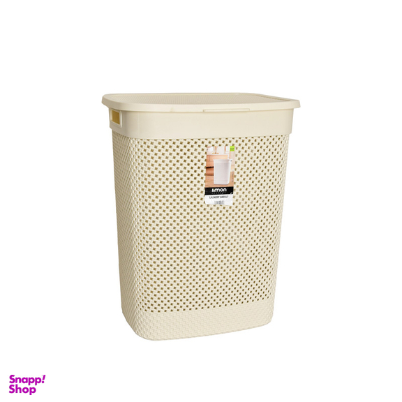 سبد رخت چرک لیمون کد 2136 مجموعه 2 عددی