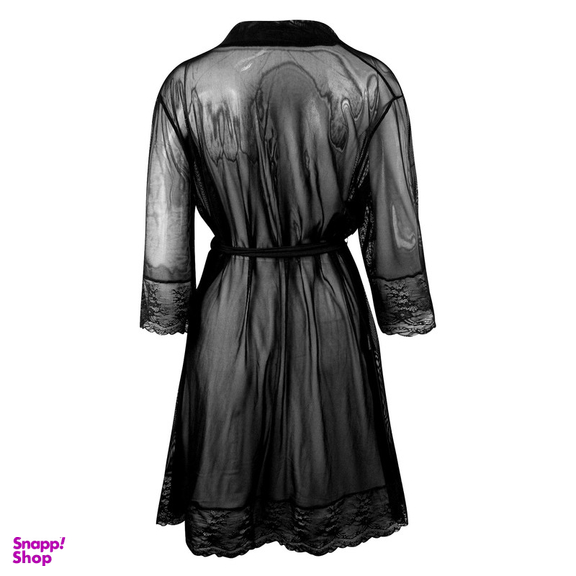 لباس خواب زنانه ماییلدا مدل 3685-804 رنگ مشکی مجموعه 3 عددی
