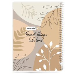 دفتر سیمی 100 برگ مکث نوت مدل جلد سخت کد 9_9172