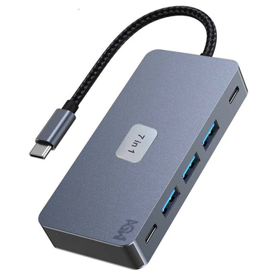 USB هاب 7 پورت Type-C ای جی دبلیو مدل BYL-2312