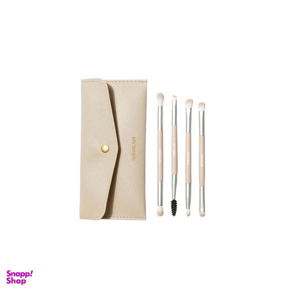 ست برس آرایش چشم شیگلم مدل Essentials بسته 4 عددی