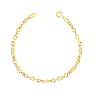 دستبند طلا ۱۸ عیار زنانه میو گلد مدل هرمس کد BR744 سایز 16 سانتی متر