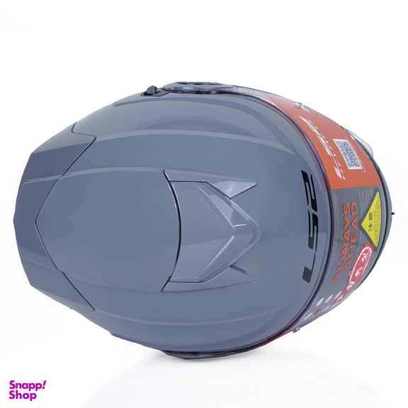 کلاه کاسکت فک متحرک ال اس تو مدل LS2 FF345 رنگ طوسی براق به همراه کاور