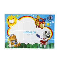 خمیر بازی 10 رنگ آریا مدل سطلی آبی