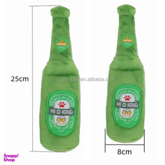 اسباب بازی سگ مدل بطری سبز عروسکی