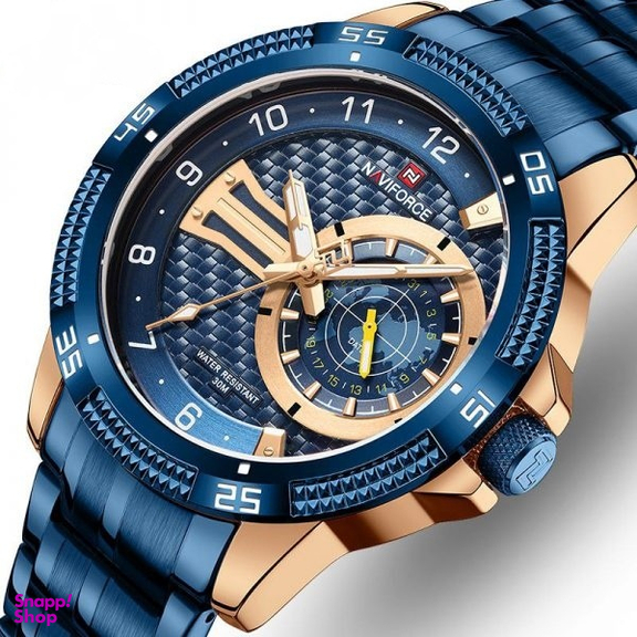 ساعت عقربه ای مردانه نیوی فورس مدل NF 9206 RGBE