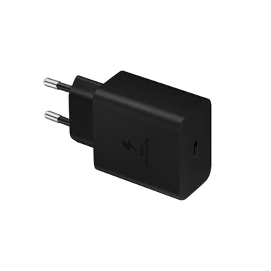 شارژر 45 وات USB-C سامسونگ همراه با کابل Type-C به Type-C مدل EP-TA845XBEGCN