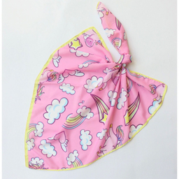 بیبی اسکارف دخترانه طرح یونیکورن کد 1045