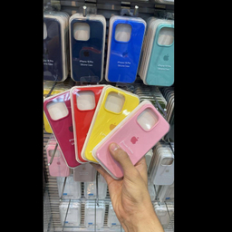 کاور گوشی موبایل مدل سیلیکونی بدون محافظ لنز مناسب اپل iPhone 15 Pro Max