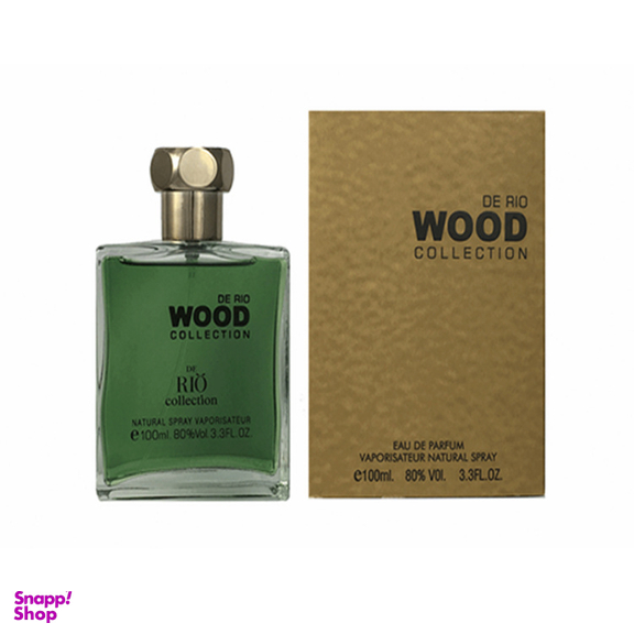 ادوپرفیوم مردانه ریو کالکشن مدل Wood Brown