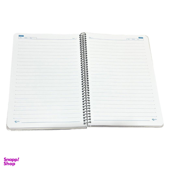 دفتر مشق 100 برگ سلین کد 45 مدل گل سرخ