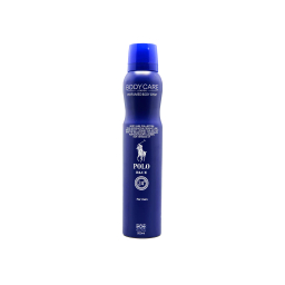اسپری خوشبو کننده بدن مردانه بادی کر مدل Polo Blue حجم 200 میلی لیتر