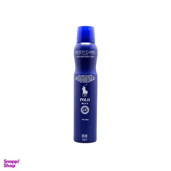 اسپری خوشبو کننده بدن مردانه بادی کر مدل Polo Blue حجم 200 میلی لیتر