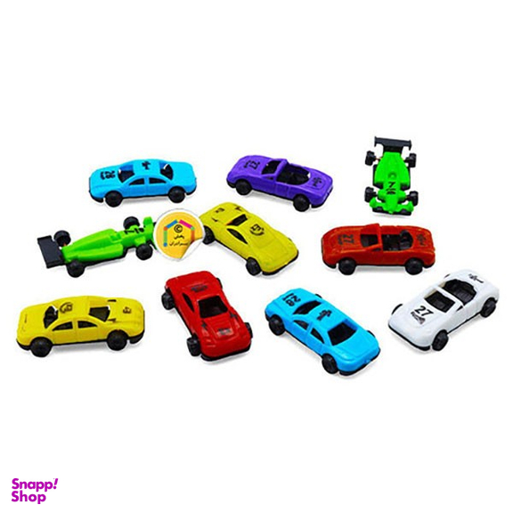 ست ماشین پلاستیکی کودک بسته 25 عددی