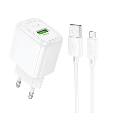 شارژر دیواری هوکو مدل CS52A USB به همراه کابل MicroUSB