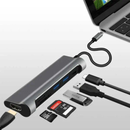 هاب USB جی سی پال مدل USB-C Multiport JCP6217