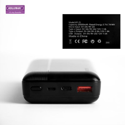 پاوربانک کلومن مدل KP-21 35W ظرفیت 20000 میلی آمپر ساعت