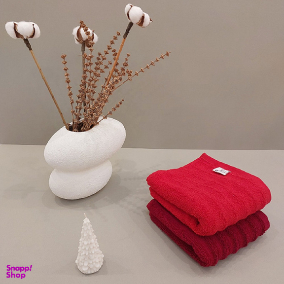 حوله دستی ارغوان مدل کارن سایز 80×40 سانتی متر