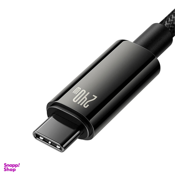 کابل تبدیل USB-C بیسوس مدل (TUNGSTEN GOLD (240W طول 2 متر