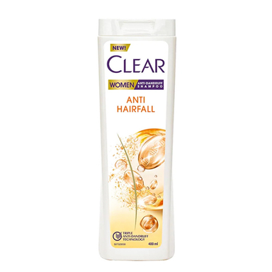 شامپو مو بانوان کلیر مدل Anti Hair Fall حجم 400 میلی لیتر