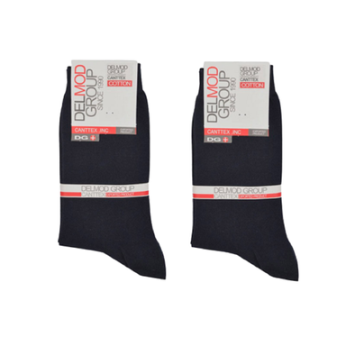 جوراب ساق بلند مردانه دل مد گروپ مدل 249007714 مجموعه 2 عددی