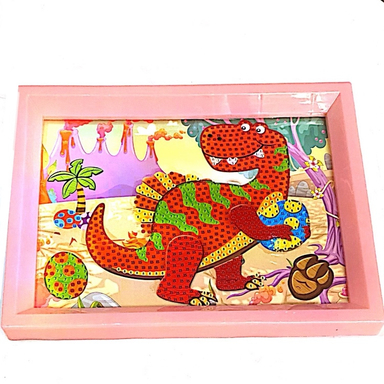 نقاشی الماسی دایناسور مدل no09