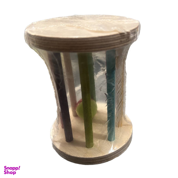 اسباب بازی پرندگان چکاوک مدل چرخ استوانه ای و توپ زندانی کد 674265