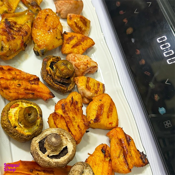 سرخ کن بدون روغن و گریل یونی مدل US-888